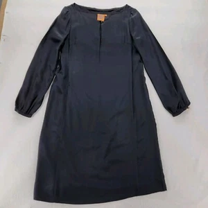 Tory Burch New York dress size 8 mini length 100% silk Career Witchy Whimsigoth  - Picture 1 of 14