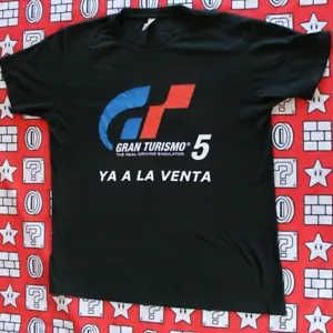 CAMISETA PROMOCIONAL PLAY STATION 3 GRAN TURISMO 5 TALLA L BUEN ESTADO - Picture 1 of 2