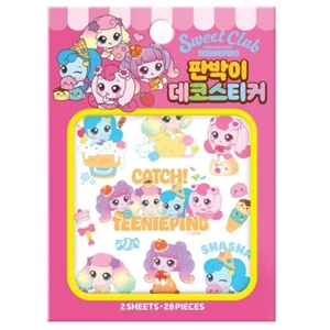 Catch! Teenieping Season 4 Rub-On Deco Stickers – Creative and Fun DIY for Kids - Imagen 1 de 6