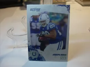 2010 Score Glossy #127 - Joseph Addai - Indianapolis Colts 10-241 - Picture 1 of 2