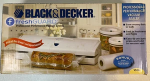 Black and Decker VS200 Fresh Guard Professional Performance Vacuum Sealer NEW - Picture 1 of 7