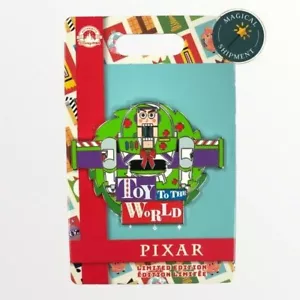 NEW! Disney Parks - Pixar - Holiday Buzz Lightyear Nutcracker Pin - Picture 1 of 1