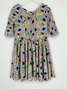 Dotdotsmile Girls Dress Size 3/4 Multi Color Pineapples New With Tags - Picture 1 of 5