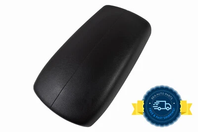 Conjunto de tapa reposabrazos de cuero negro consola central Kia Sorento 2011-2013 OEM Foto 1 de 4