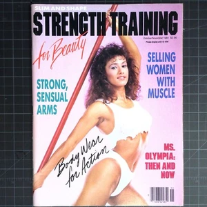 Slim And Shape! Strength Training For Beauty Oct. Nov. 1984 Female Bodybuilding - Picture 1 of 2