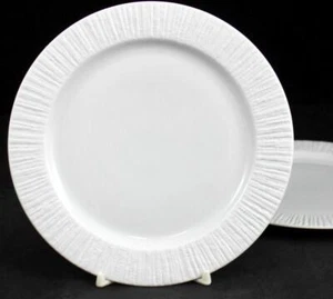 Grupo de 2 platos de pan y mantequilla Thomas Arcta blancos - Imagen 1 de 3