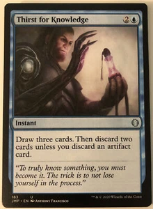 MTG Thirst for Knowledge Jumpstart 183 Regular Uncommon - Picture 1 of 1