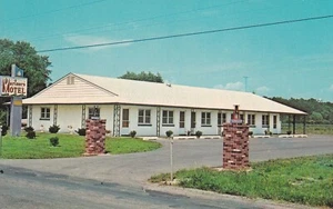 Cartolina d'epoca - Mariners Hotel - Rock Hall, Maryland (MD) basso a righe - Foto 1 di 2