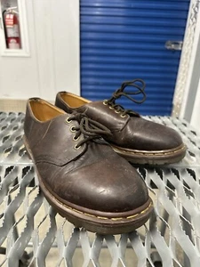 Dr. Martens Doc Made in England MIE 90s Vintage Brown Shoes UK Size 10 - Bild 1 von 7