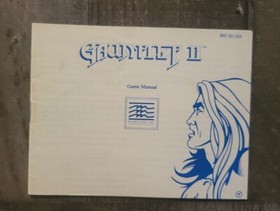 Gauntlet II Nintendo NES Manual Only