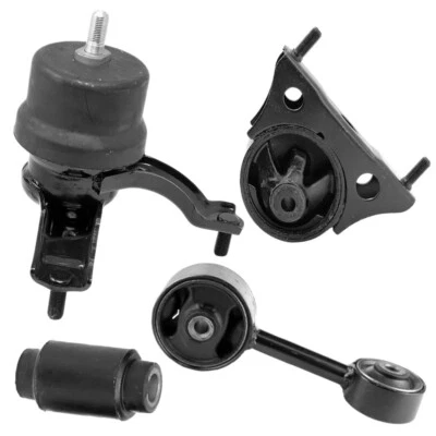 右、后和前发动机安装 4 件套适用于丰田 Highlander 07-04 2.4L;FWD — 第 1/4 张图片