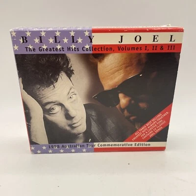 Billy Joel the Greatest Hits Collection volúmenes 1, 2 y 3 CD 1998 gira australiana Foto 1 de 4