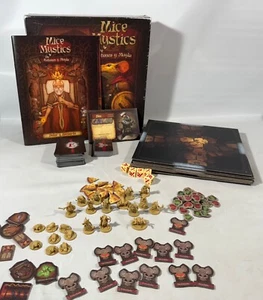 Mice and Mystics Board Game By Jerry Hawthorne Plaid Hat Games - Complete - Picture 1 of 10