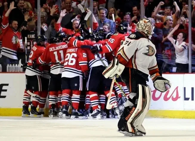 2015 NHL Stanley Cup Playoffs Blackhawks Vs Ducks Eric Brewer Game 1-7 DVD Set - Image 1 of 1