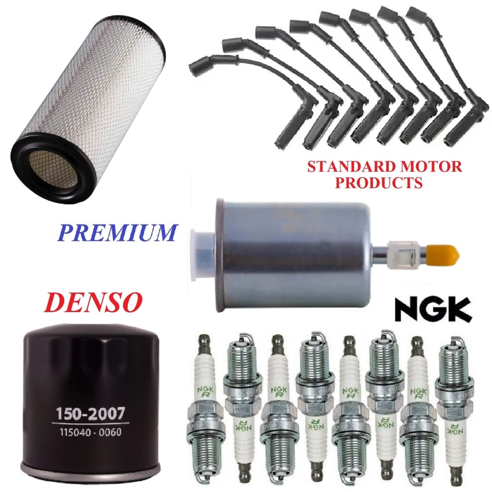 Kit de afinación filtros bujías para Chevy Express 2500 V8 6,0 L; gas 2003-2004 Foto 1 de 1