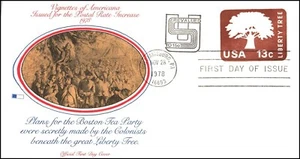 USA FDC - 1978 - 15c Embossed Liberty Tree, Sott # U576, Fleetwood - Picture 1 of 2