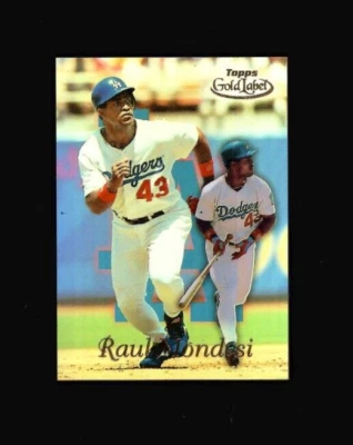 1999 Topps Gold Label #61 Class 2 RAUL MONDESI Dodgers MINT - Image 1 of 2