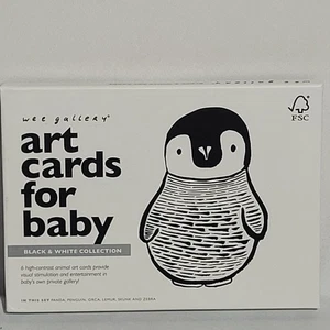 Wee Gallery Kunstkarten für Baby schwarz-weiß 9 Karten - Bild 1 von 5