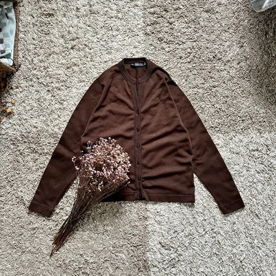 Vintage 70s Givenchy Sport Paris Brown Cardigan Made In France Women’s Size 38 - Image 1 of 4