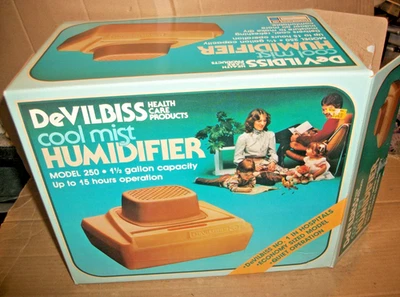 Humidificador/vaporizador vintage Devilbiss Cool Mist modelo #250 EE. UU. Foto 1 de 3