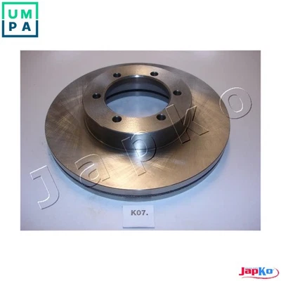 2x BRAKE DISC 60K07 FOR KIA PREGIO/Bus/GRAND/Van BESTA J2 2.7L D4BH 2.5L 4cyl - Image 1 of 4