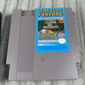 Wheel of Fortune Family Edition Nintendo NES Video Game