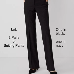 NWT - 10P, NY & Co All-Season Stretch Signature Fit Suiting Dress Pants Lot - Picture 1 of 4