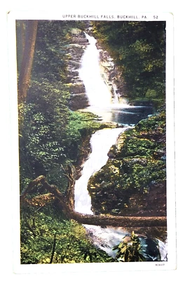Upper Buckhill Falls Buckhill, PA Postcard - Image 1 of 2