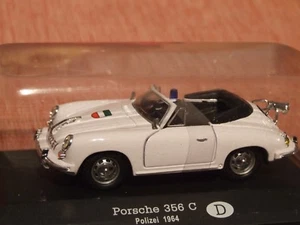Porsche 356C 1964 policía alemana escala 1:43 - Imagen 1 de 3