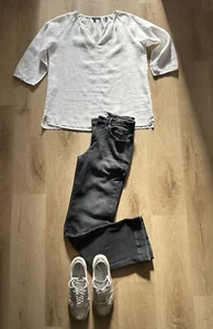MARC O'POLO Bluse Tunika Leinen weiß Gr. 40 L neuw. - Bild 1 von 9