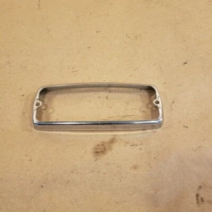 Triumph Spitfire GT6 1971-80 Front Turn Signal Light Lamp Chrome Bezel ONLY OEM - Picture 1 of 12