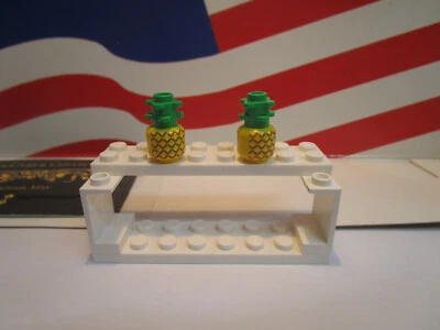 Lego (2) CIUDAD/AMIGOS PIÑA AMARILLA FRUTA/COMIDA  Foto 1 de 3