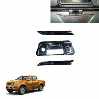 Tira de moldura de cubierta de puerta de maletero trasero cromada apta para NISSAN NAVARA Foto 1 de 4