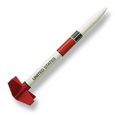 CUSTOM SERIN Flying Model Rocket Kit - 10038 - Skill Level 1