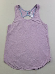 Ivivva By lululemon GIRLS Age 14 Athletic Tank Top Heather Purple Soft Stretch - Picture 1 of 6