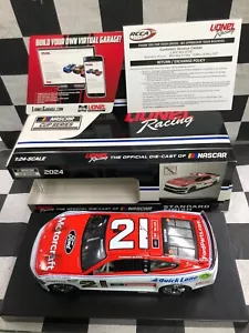 Harrison Burton #21 Motorcraft 2024 Mustang mit Folie Maßstab 1:24 C212423MOTHB - Bild 1 von 9