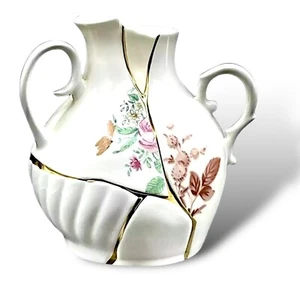Seletti Vase Kintsugi Short Version PREOWNED No Original Packaging £172 RRP -22% - Picture 1 of 13