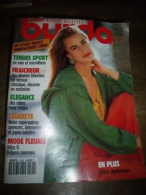 BURDA TRENDS MAGAZINE BLOUSES / DRESSES WITH JACKETS / SPORT 04/1991 - Image 1 of 4