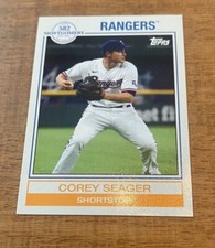 2022 Topps 582 Montgomery Club Set 4 Corey Seager #19