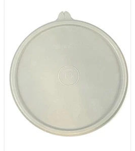 Tupperware Round Replacement Lid Gray C Seal 6.5” 227-24 - Picture 1 of 5