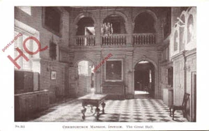 Picture Postcard> Ipswich, Christchurch Mansion, the Great Hall - Picture 1 of 2