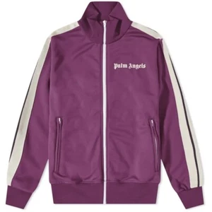 Chaqueta deportiva clásica Palm Angels - blanca borgoña - auténtica - PVP £380 - Imagen 1 de 21