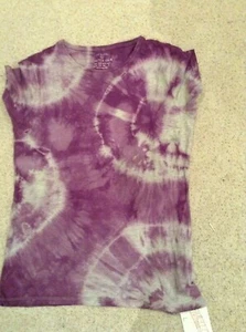 Customised Ladie's Tie Dye T-Shirt - Picture 1 of 2