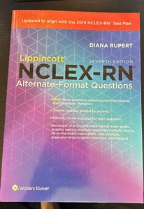 Lippincott NCLEX-RN Alternate-Format Questions by Diana Rupert (2019, Trade...VG - Bild 1 von 5