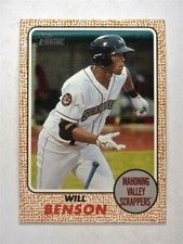 2017 Topps Heritage Minors Base #84 Will Benson - Mahoning Valley Scrappers