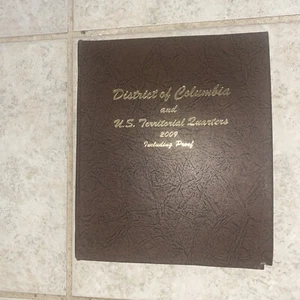 DISTRICT OF COLUMBIA AND U.S. TERRITORIAL QUARTERS——COMPLETE SET - Picture 1 of 3