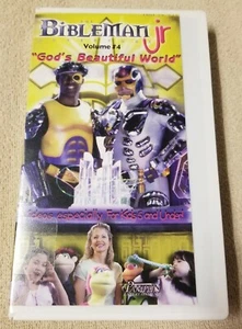 Bibleman Jr Volume 4 God's Beautiful World VHS Video Tape 2003 Pamplin Christian - Picture 1 of 2
