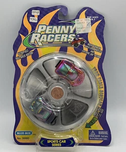 1998 Blue Box No. 30093 Penny Racers For Nintendo 64 Sports Car Series - Picture 1 of 7