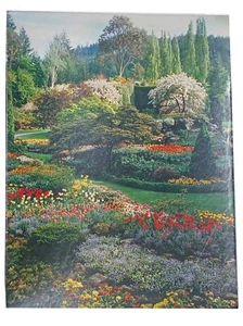 Friendship Garden, Springbok 500 piece puzzle complete - Picture 1 of 2