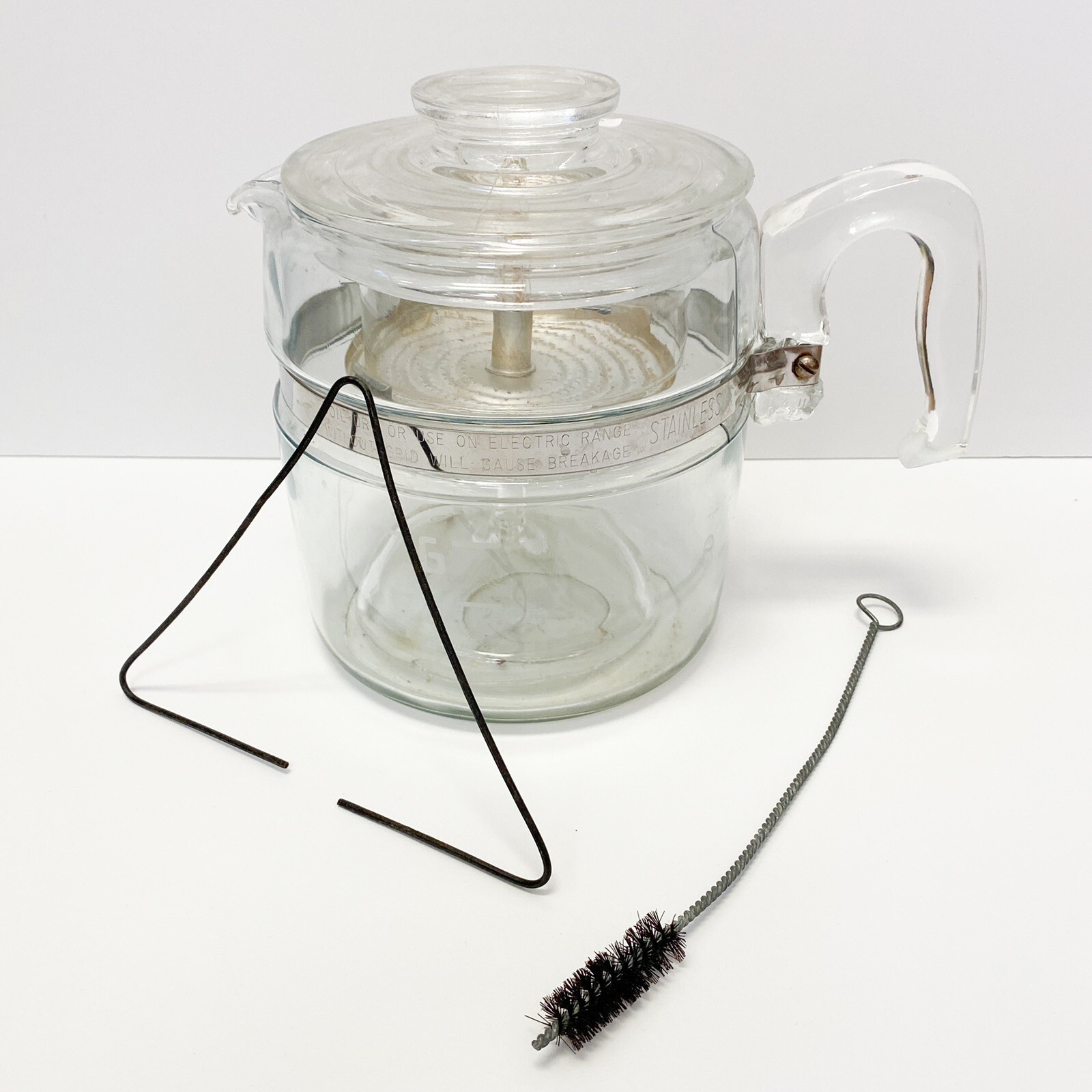 Clear Glass Percolator Coffee Pot 7756 
